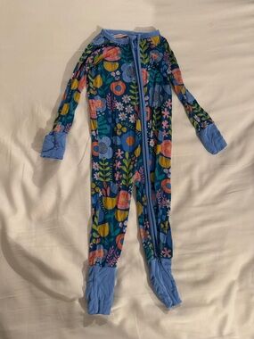 Little Sleepies Folk Floral Zippy